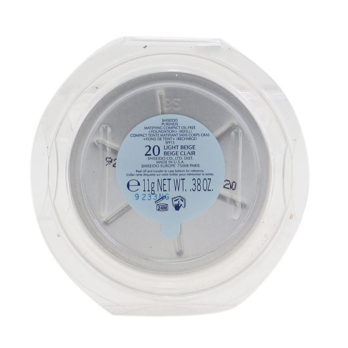 Oil Free Matifying Compact Refill SPF 15 V9233