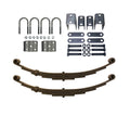 6K Single Trailer Axle Suspension Kit Leaf Spring U-bolt Hanger Kit F380