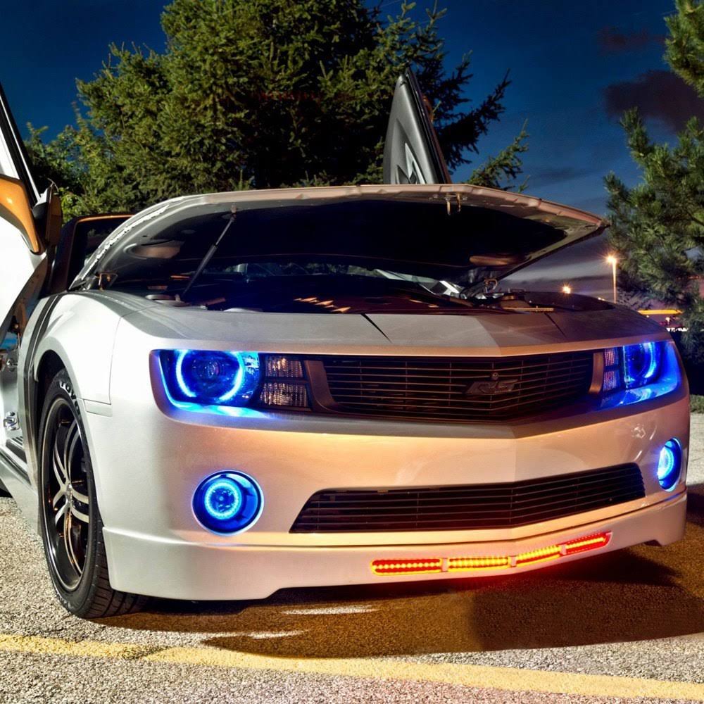 LED Waterproof Fog Halo Kit for Ford Mustang Shelby 2010-2012 B565163