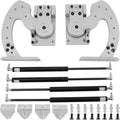 Universal Lambo Door Kit Bolt On Vertical Doors Hinge Kit 90 Degree Door Conversion Kit I973