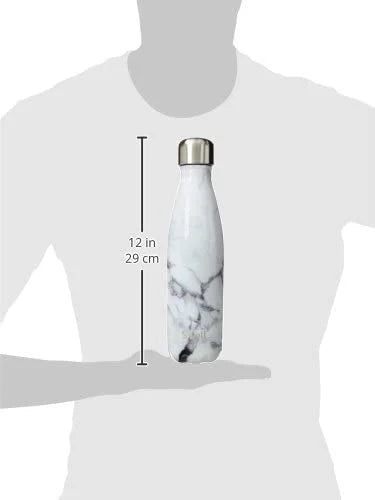 White Marble Bottle P14761