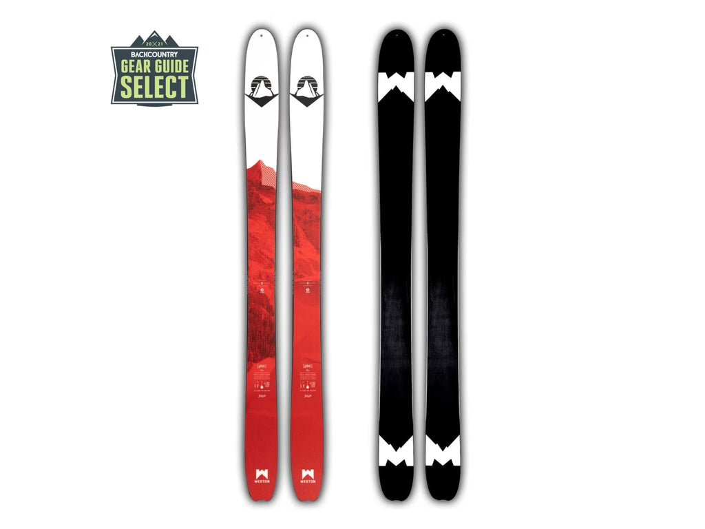 Red Carbon Ski G980