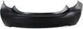 Rear Bumper Cover for Toyota Prius C 2012-2016 Primed H6585