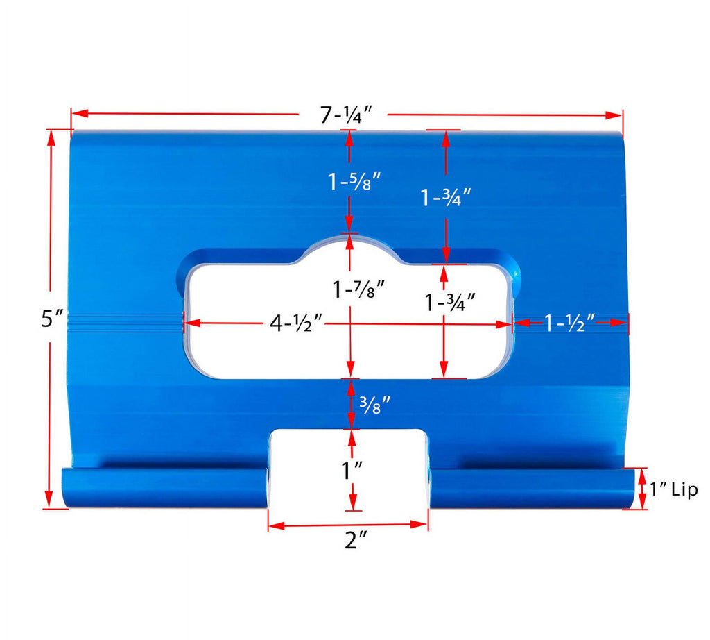 Aluminum Extruded Tie-Down 7200 Lbs WLL (4 Pack) Q196