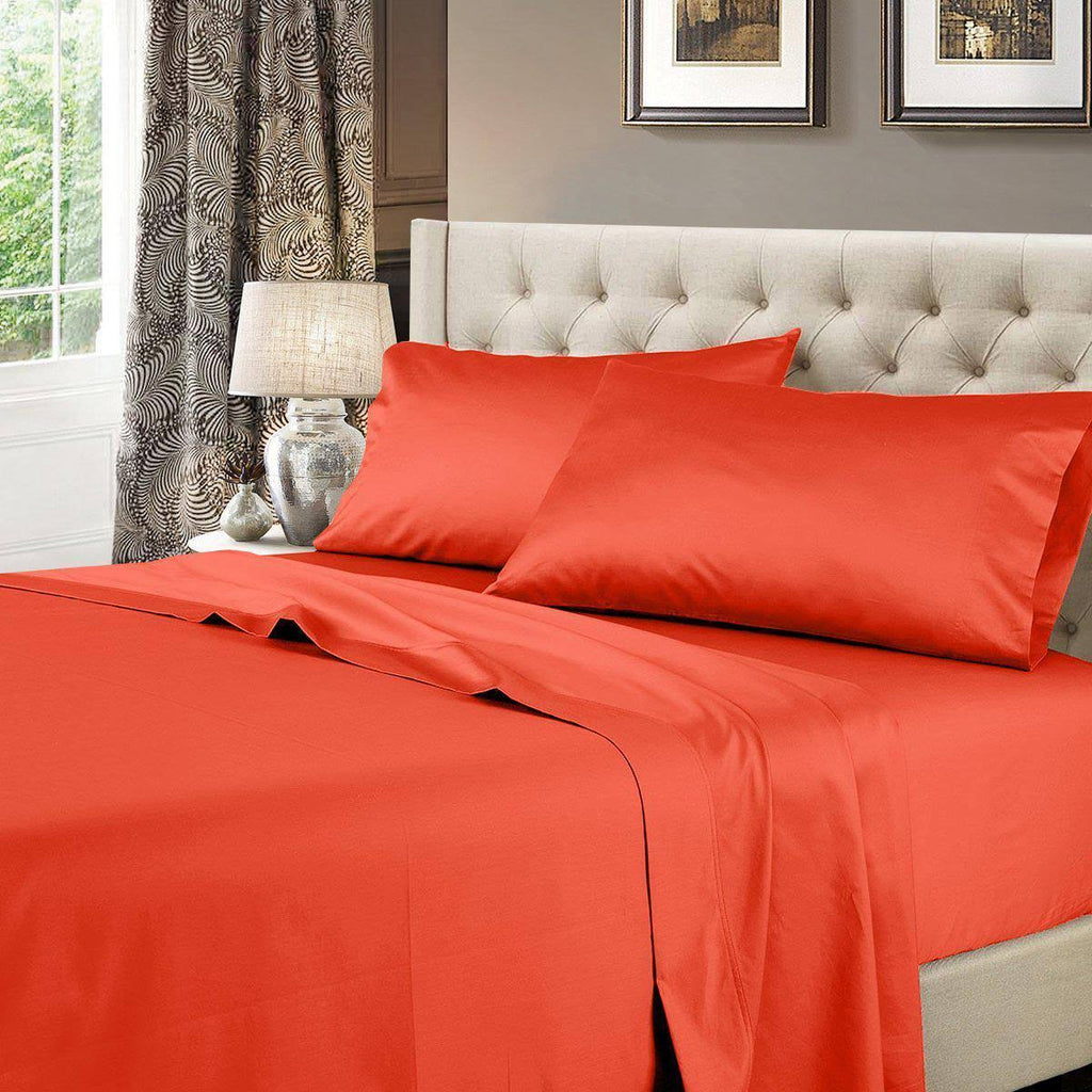 Navy Queen 100% Cotton Waterbed Sheets U4812