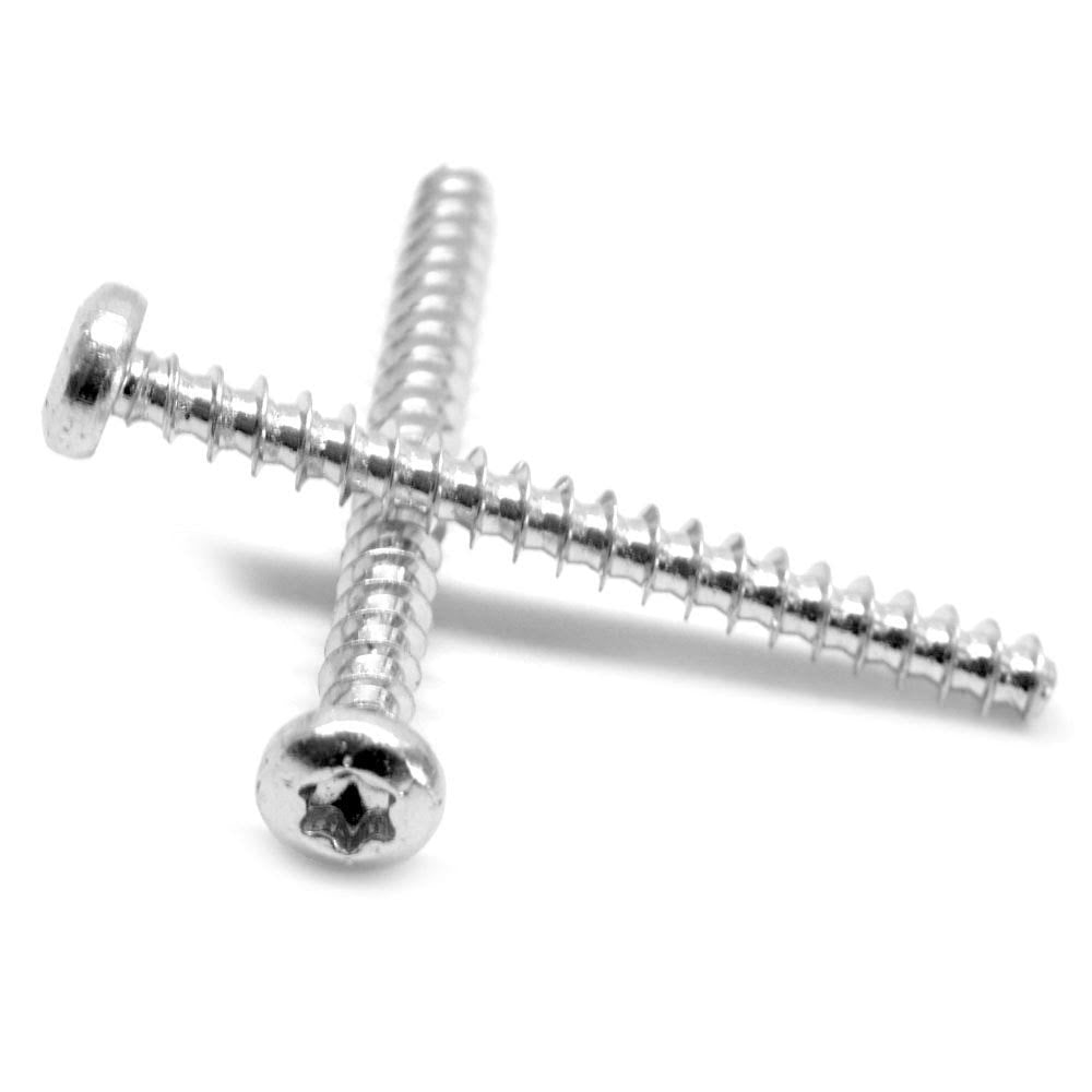 6 Lobe Pan Head Thread Rolling Screw Low Carbon Steel Zinc Plated Pk 10000 C95858