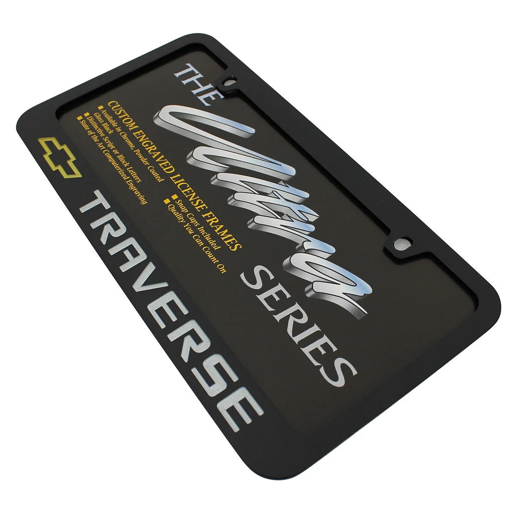 Black License Plate Frame C139094
