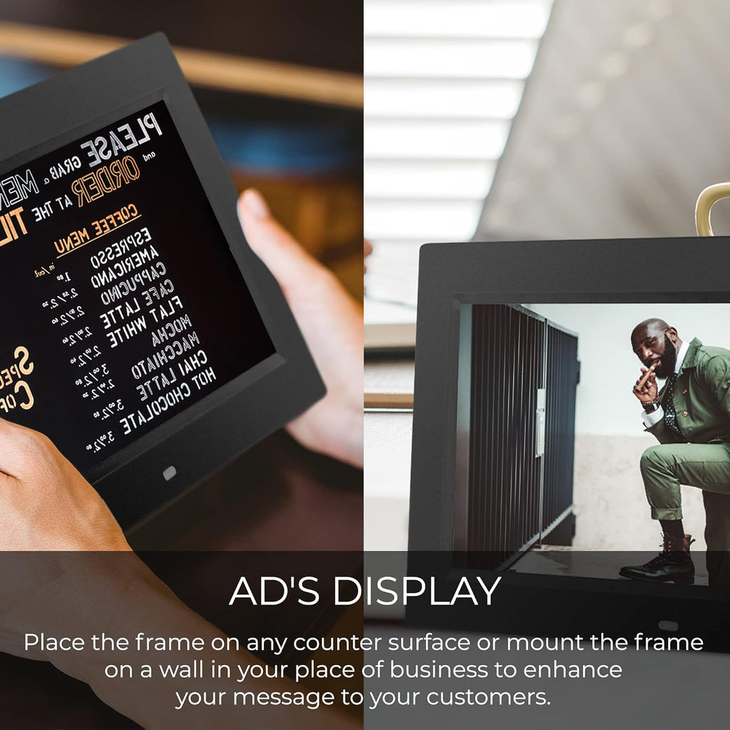 10 Digital Picture Frame with Remote Control P500