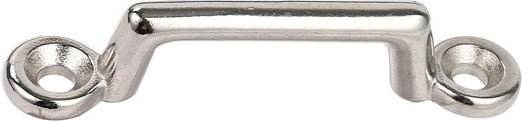 Pack of 6 Stainless Steel Bimini Top Strap, Pad Eye, Footman's Loop Y33405