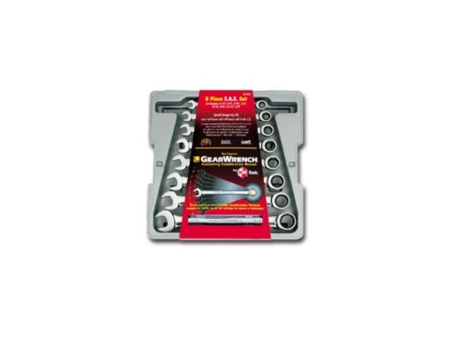8 pc. Combination Ratcheting Wrench Set SAE Y2851