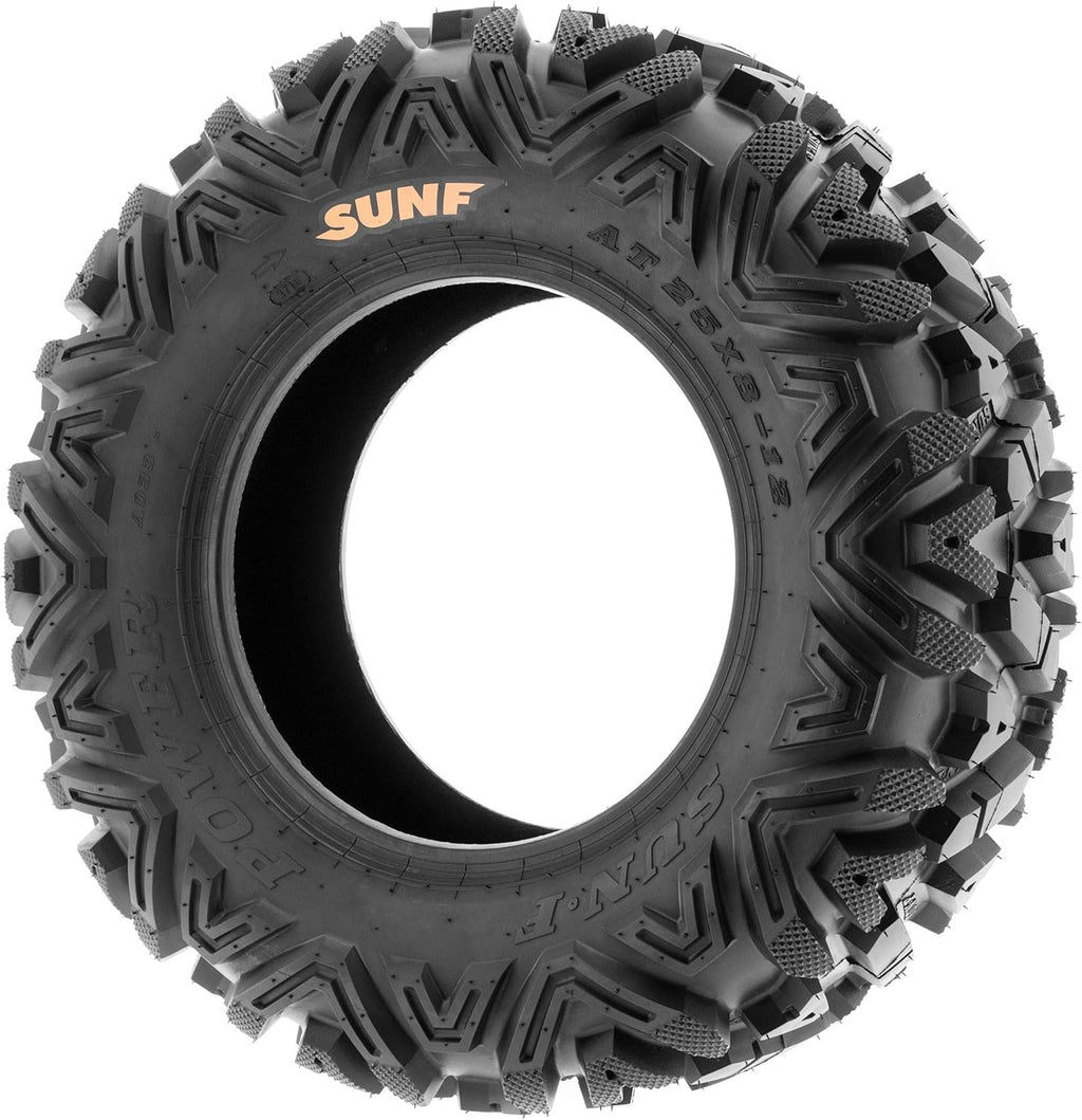 25x8-12 ATV UTV Tire, 6 Ply Tubeless U643377