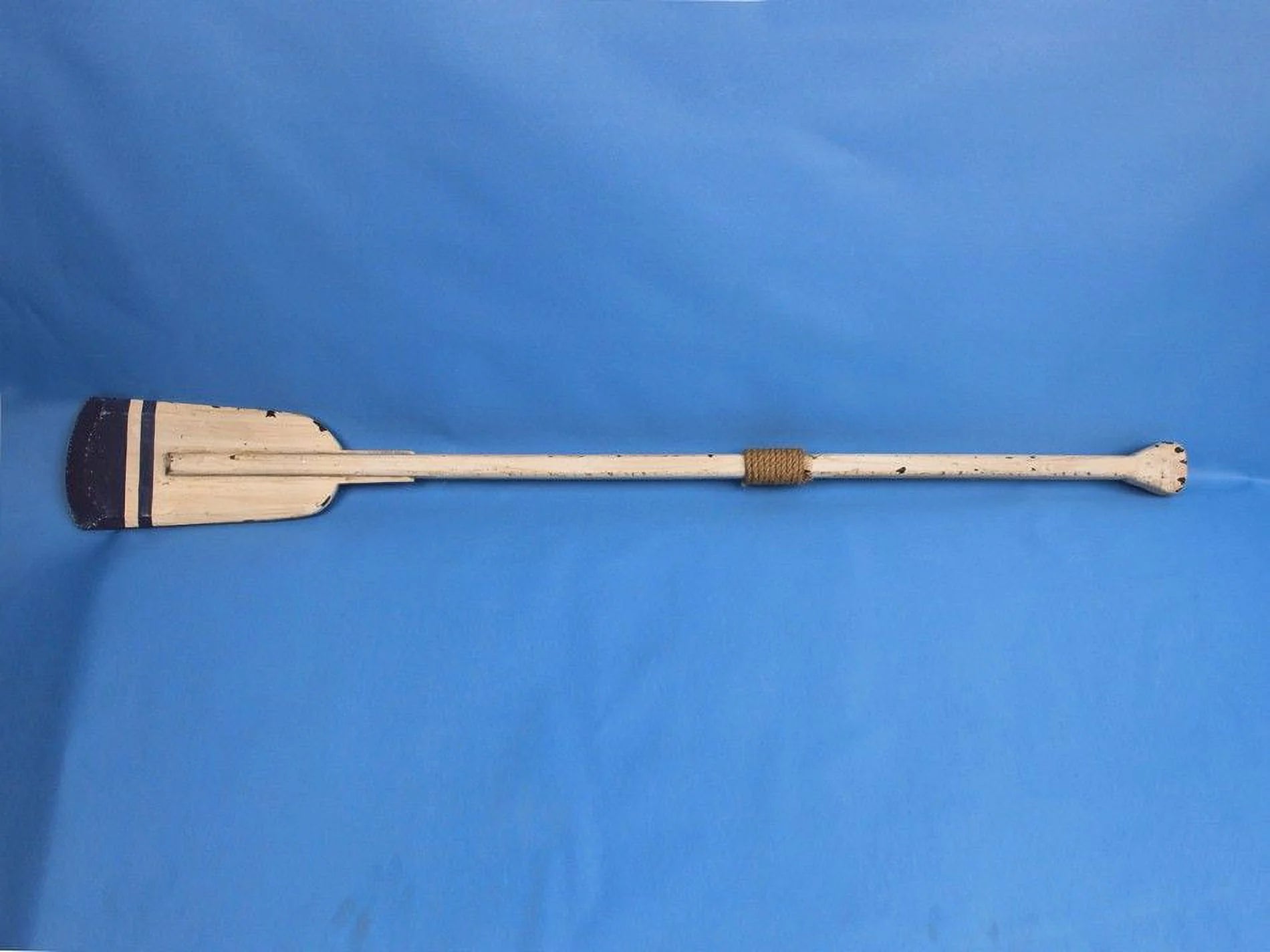 Wooden Rustic Rowing Boat Oar with Hooks - 50 in. X254