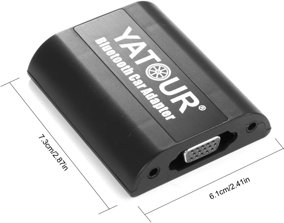 Digital Music CD Changer Bluetooth Car Adapter USB Charging Pack of 2 H26483