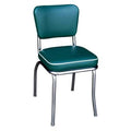 Green Dining Chair with Box Seat M27084