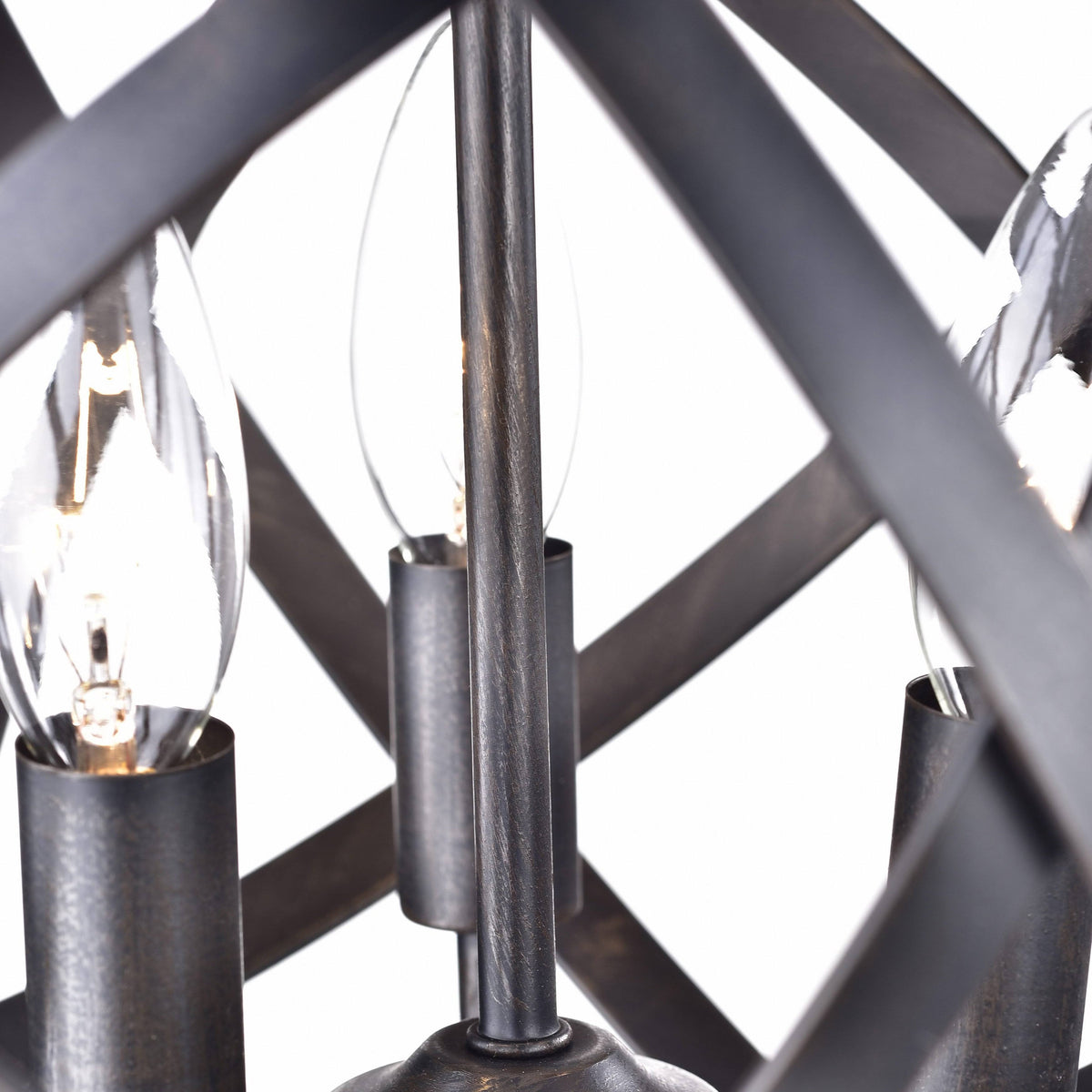 4-Light Semi-Flush Mount S286