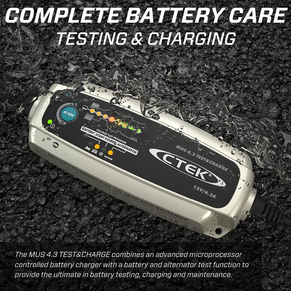 12 Volt Fully Automatic Charger and Tester M598560