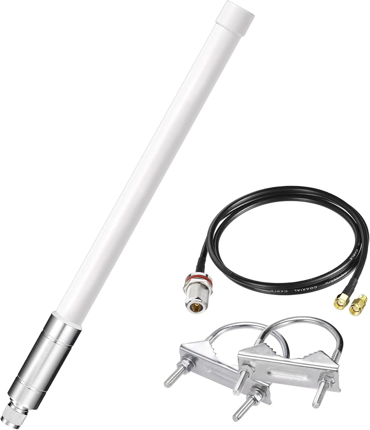 43.3inch 8dBi 915MHz Lora Antenna with 10ft Low Loss Cable D4312