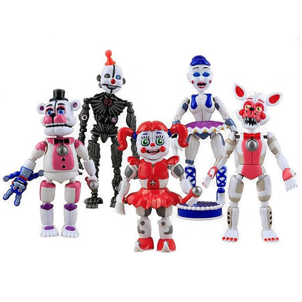 17Pcs Movable Action Figures I427932
