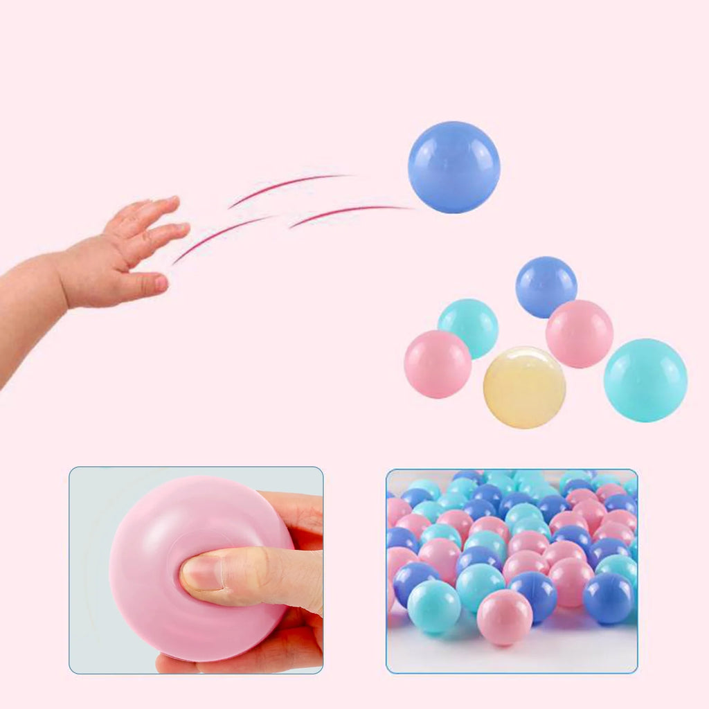 100Pcs Plastic Ocean Balls Pool Accessories S714865