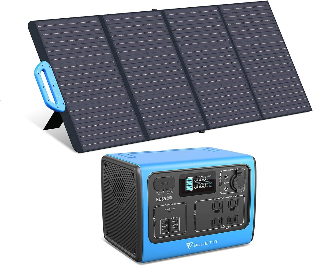 Portable Power Station with 120W Foldable Solar Panel I826