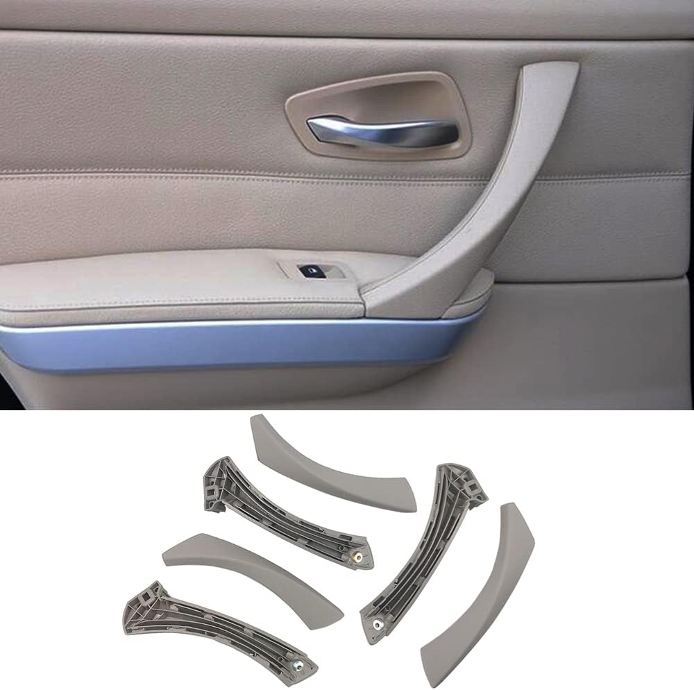 Black Car Door Handle Assembly Pack of 2 Y424