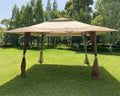 13x13 Ft Pop-up Gazebo Canopy Tent with Corner Curtain I1922