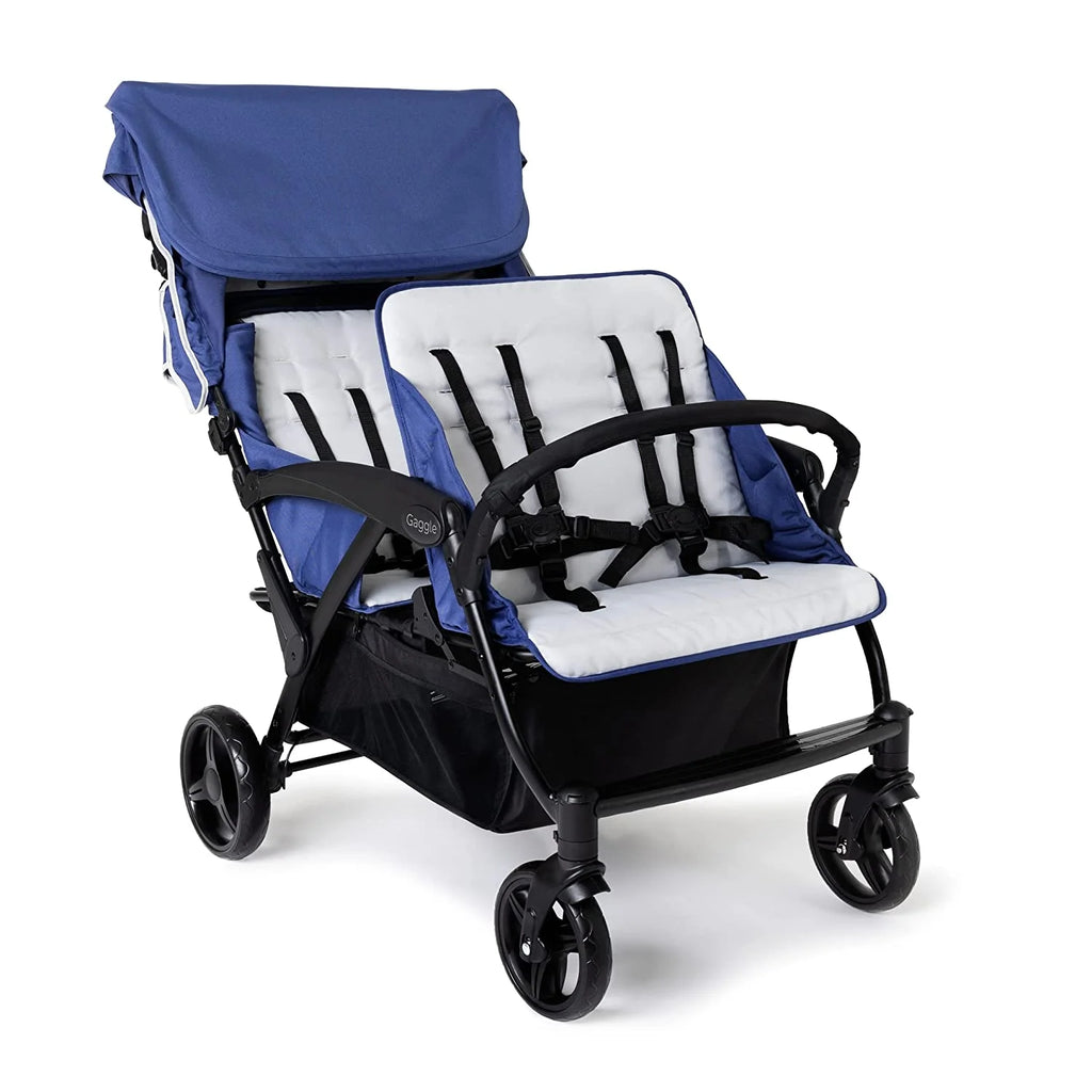 4 Seat Quad Stroller with UV-Protecting Canopy H98104