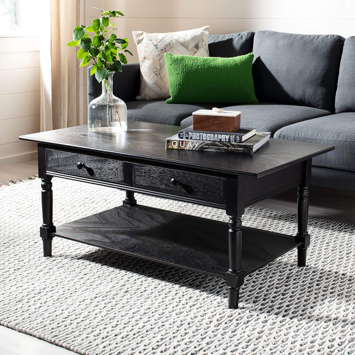 Dark Cherry Coffee Table V918