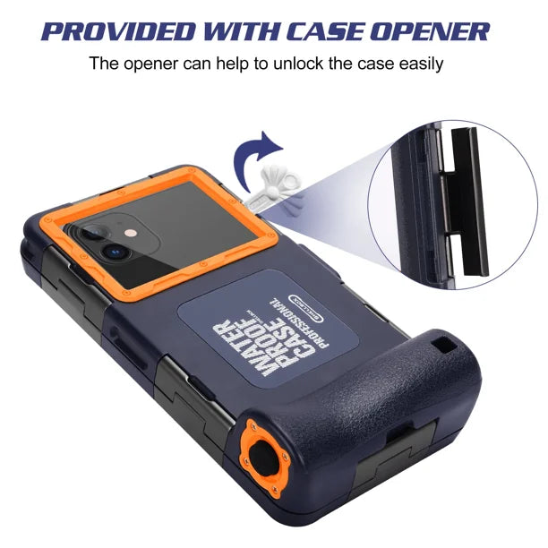 Waterproof Protective Case for Samsung Galaxy S20 5G UW and All Phones Up to 6.9 Inch C790
