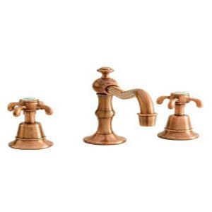 Antique Brass Widespread Lavatory Faucet L270