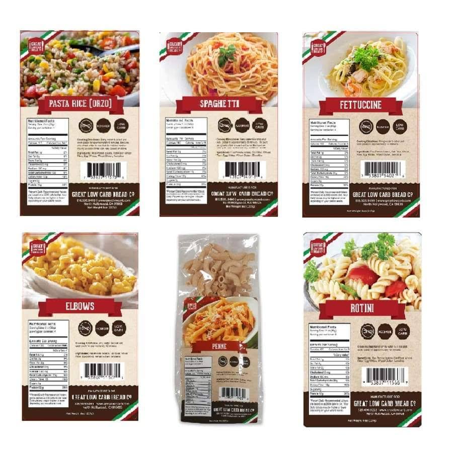 6 Flavor Variety Pack Pasta M65579
