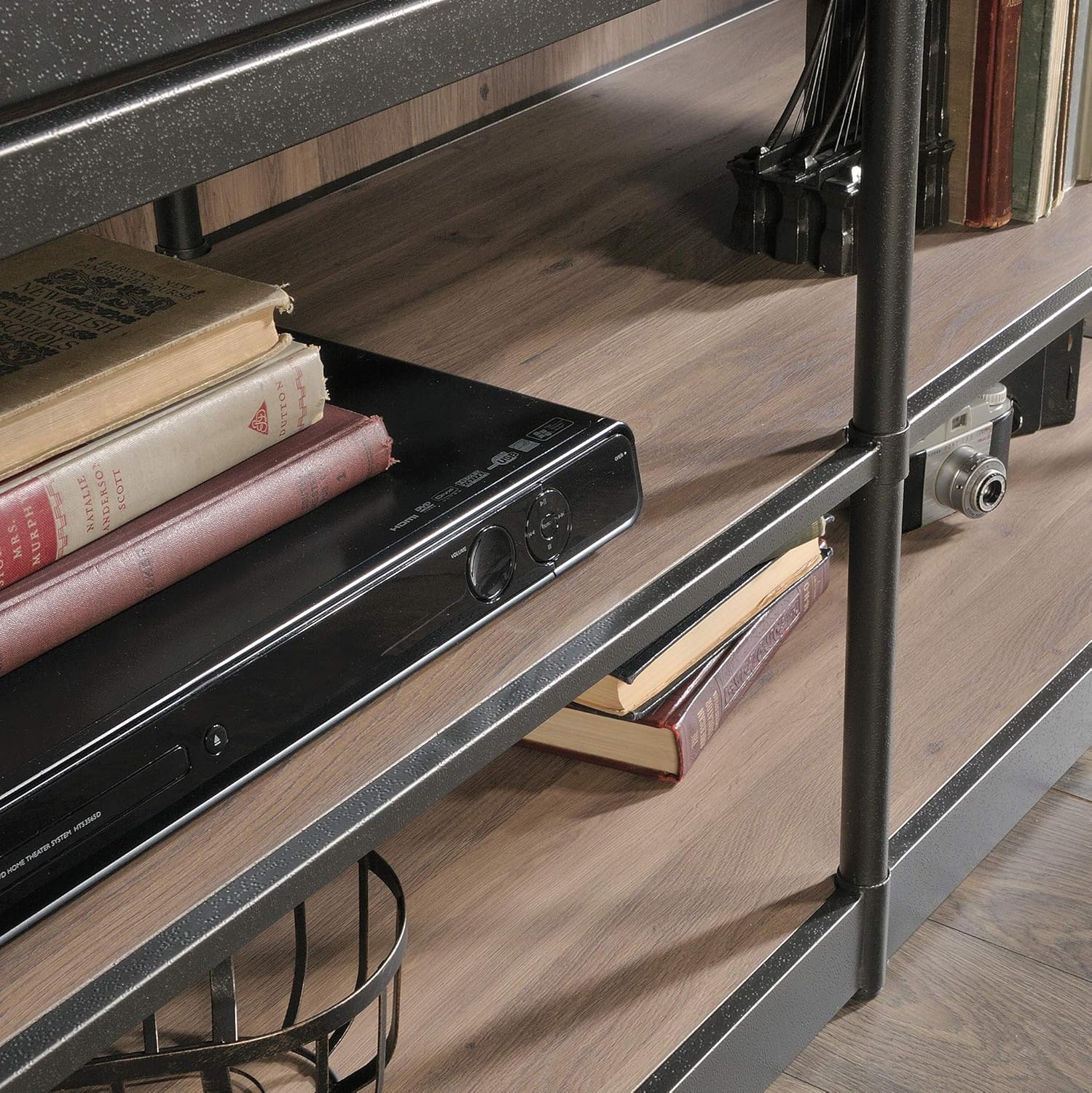 Black Triangular Side Table T89045