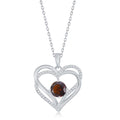18” Simulated Diamond CZ Pendant Necklace O203584