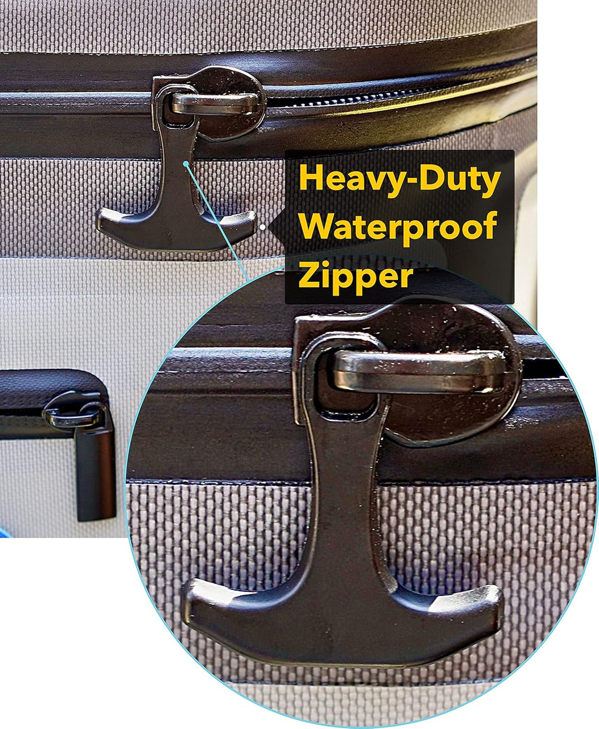 Swim Buoy Soft Cooler Bag, 20 Can, Large Leak-Proof Portable Cooler with Bottle Opener & Removable Shoulder Strap O41551