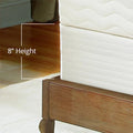 Organic Orthopedic Foundation and Box Spring - 8x22 Split Cal King Wood and Organic Cotton A207