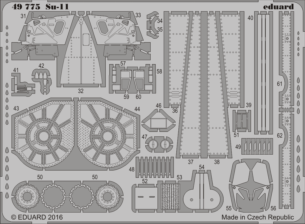 1/48 Soviet Su-11 Fishpot Scale Model Kit X242553