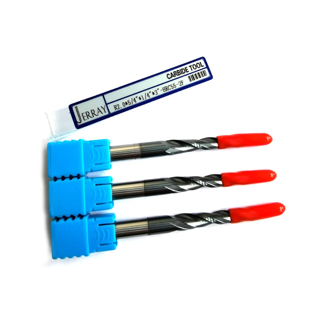 3pcs Tungsten Solid Carbide Router Bits with TiAIN Coated Q4089