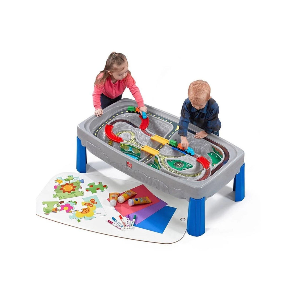 Deluxe Canyon Road Train Track Table I129