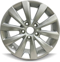 16 Inch 5 Lug Silver Aluminum Rim T86147