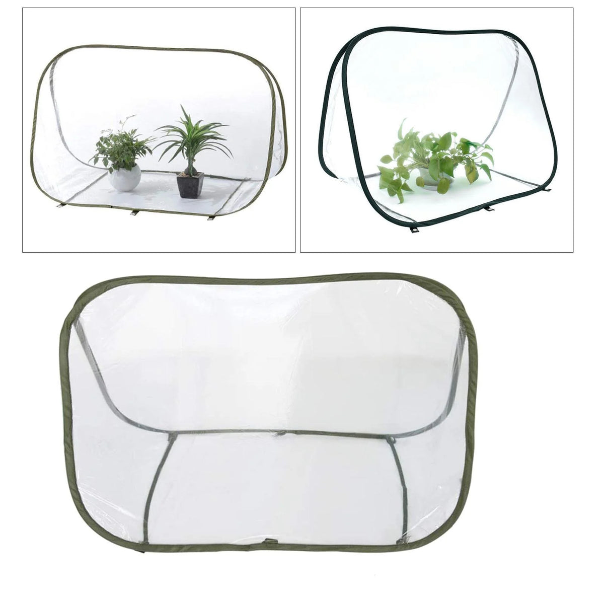 Mini Garden Greenhouse Transparent Waterproof Portable Plant Growing Tent F26697