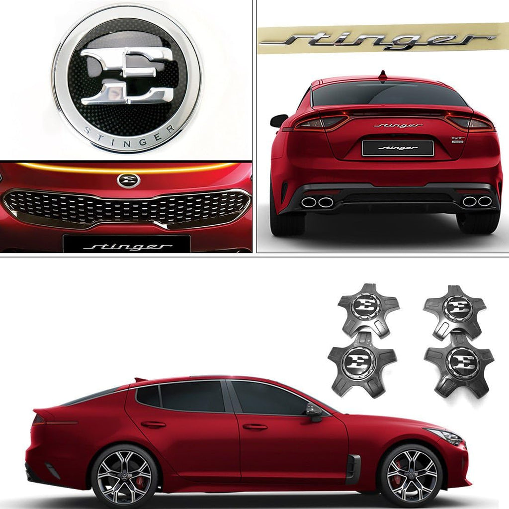 Front & Rear Emblem Center Wheel Cap Set Total 6 pcs A766473