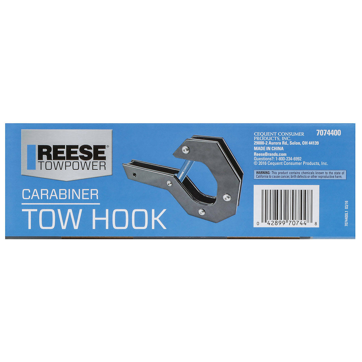 Carabiner Tow Hook J625047