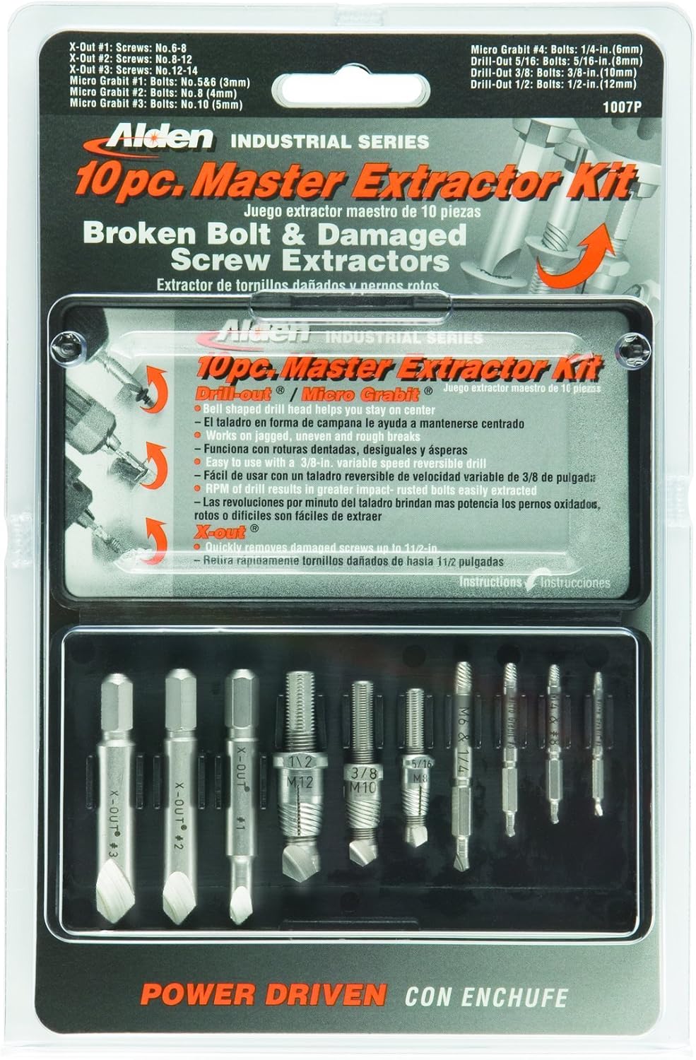 10 Piece Master Extractor Kit Pack of 2 A992
