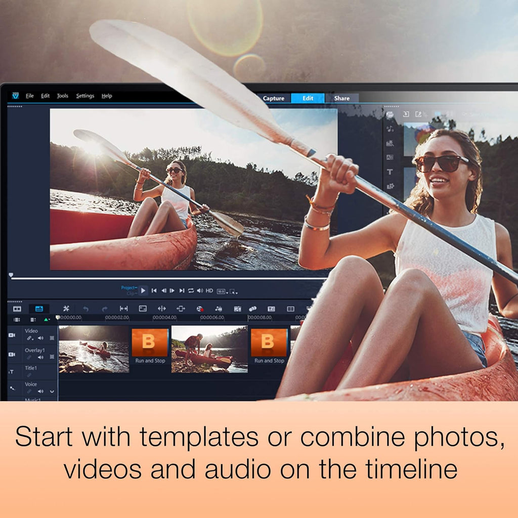 Photo-Editing and Movie-Making Software A8370