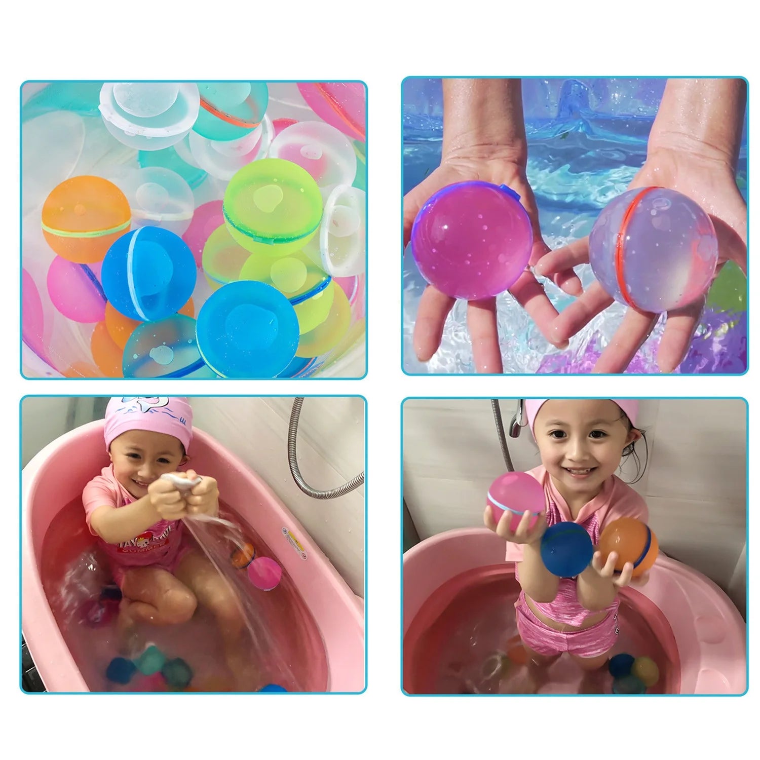 Reusable Water Balloons for Kids W8696