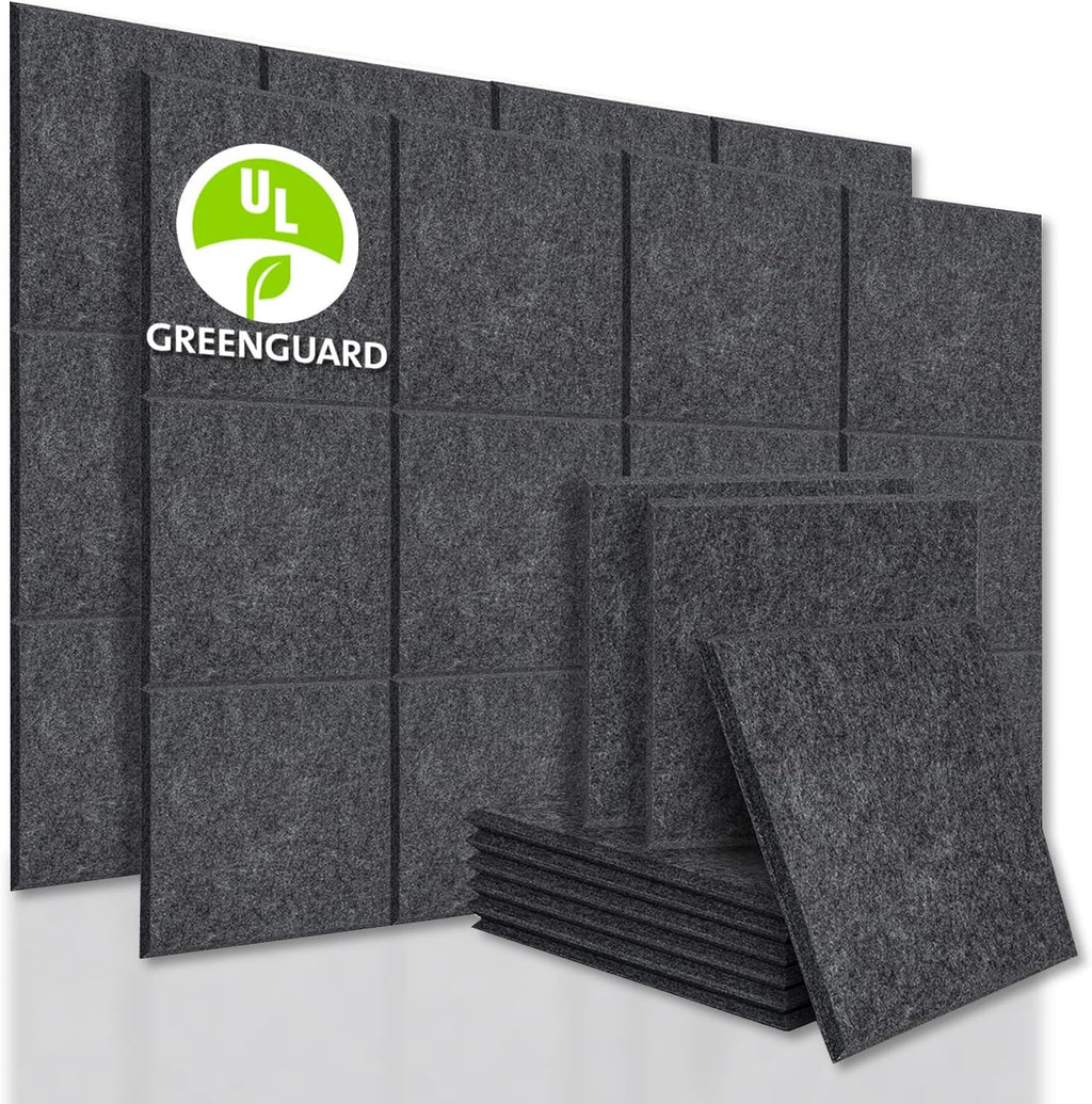 24 Pack White Acoustic Panels Sound Absorbing Panels V746769