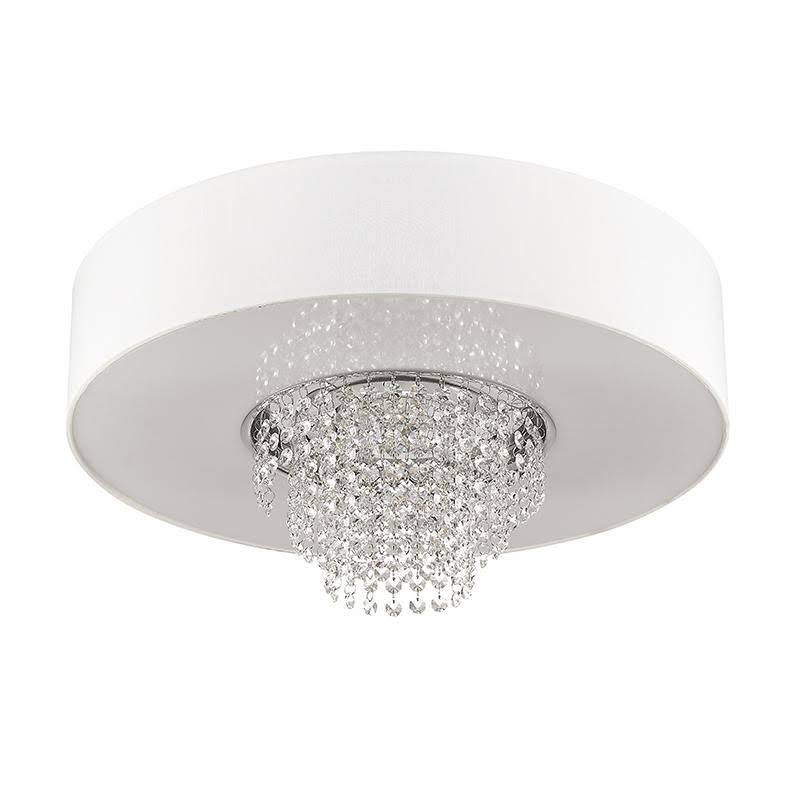 5-Light Ceiling Mount, Brushed Nickel S4241