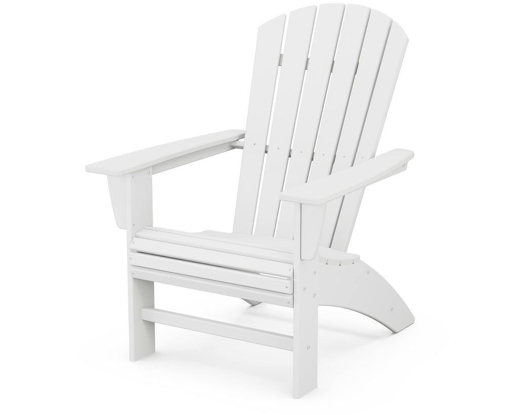 White Curveback Adirondack Chair B862
