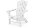 White Curveback Adirondack Chair B862