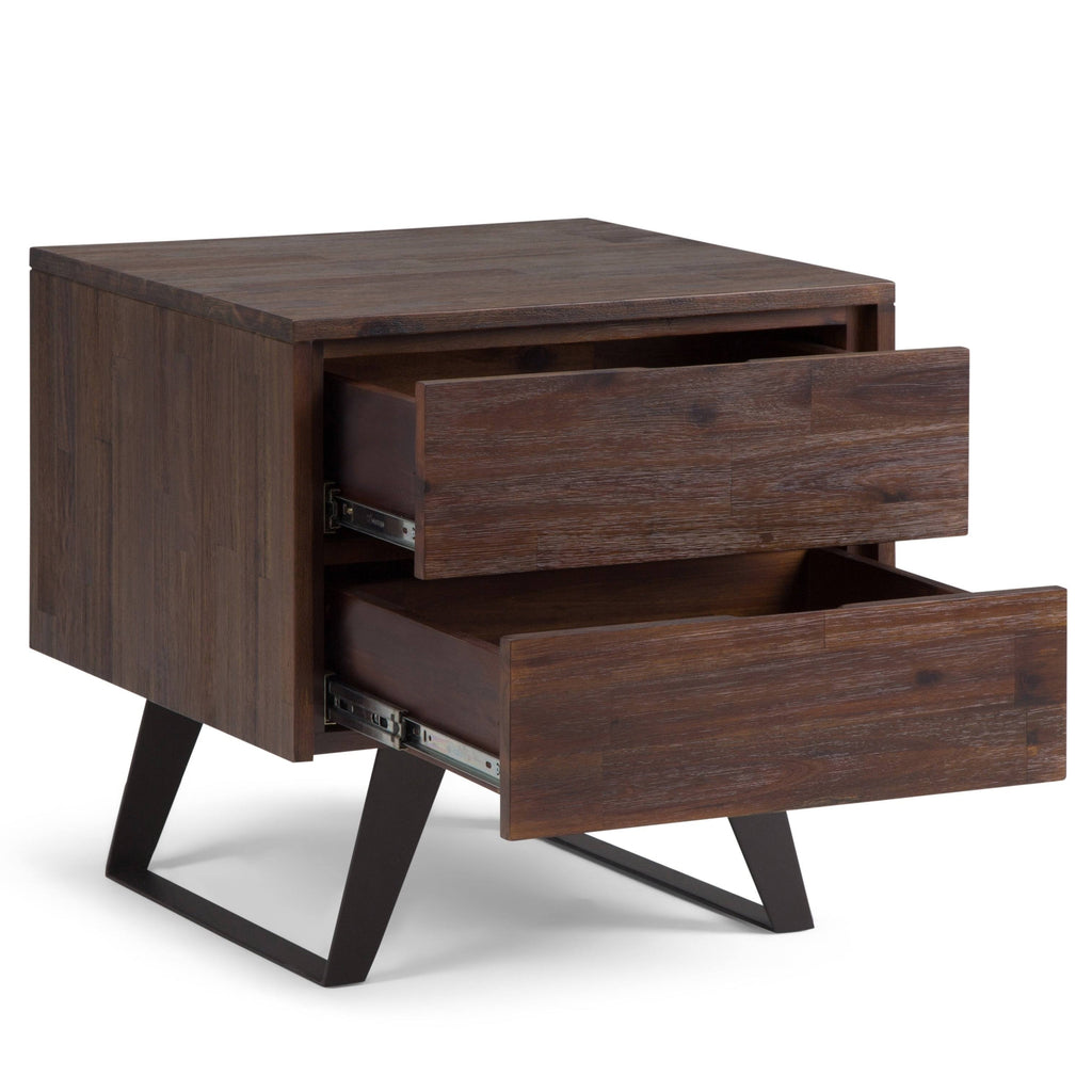 Solid Acacia Side Table I530